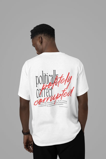 Politely corrupted Tee (back print)