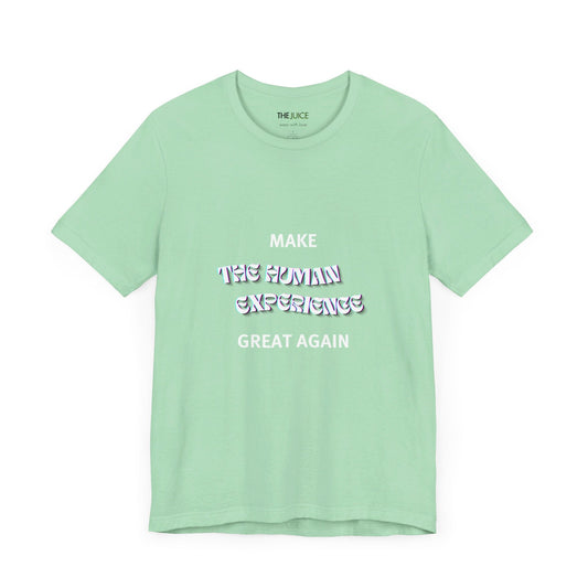 The human experience Tee - Mint