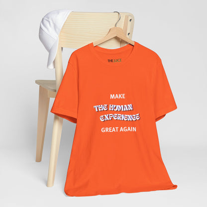 The human experience Tee - Orange