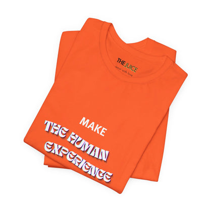 The human experience Tee - Orange