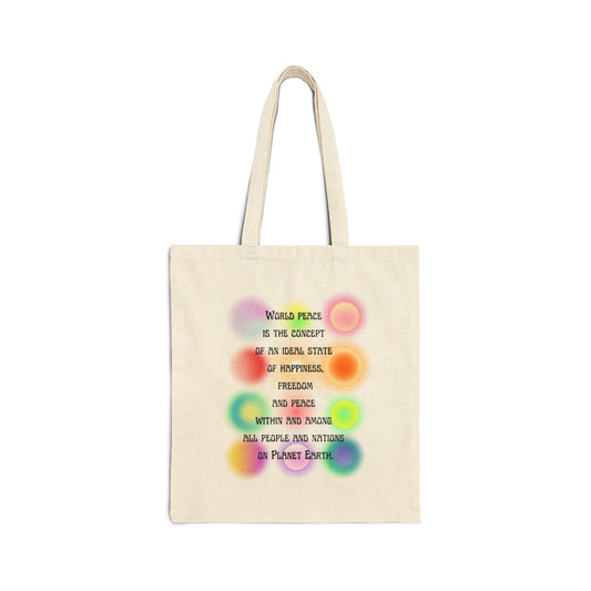 World Peace Tote Bag